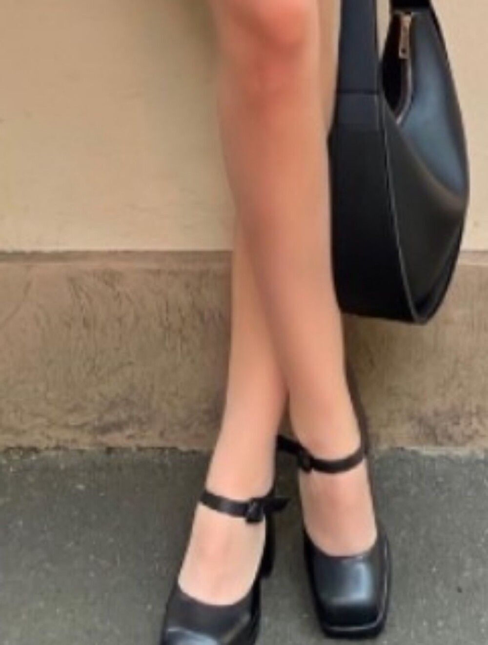 BRAND NEW BAMBOO CRANE  PLATFORM MARY JANE PUMP